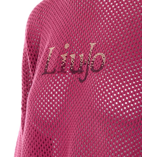 26SS 리우조 스웨터 TA6111MS71G 92033 Fuchsia - LIU JO