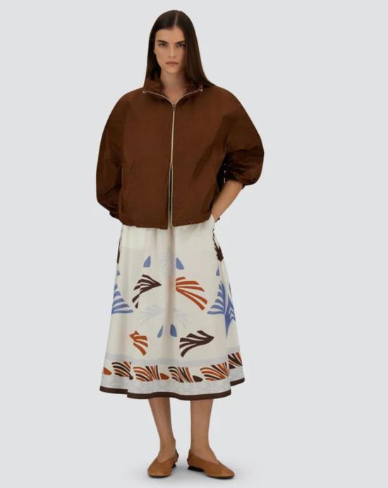 26SS 에르노 미디 스커트 GN000109D 133209999 MultiColour - HERNO