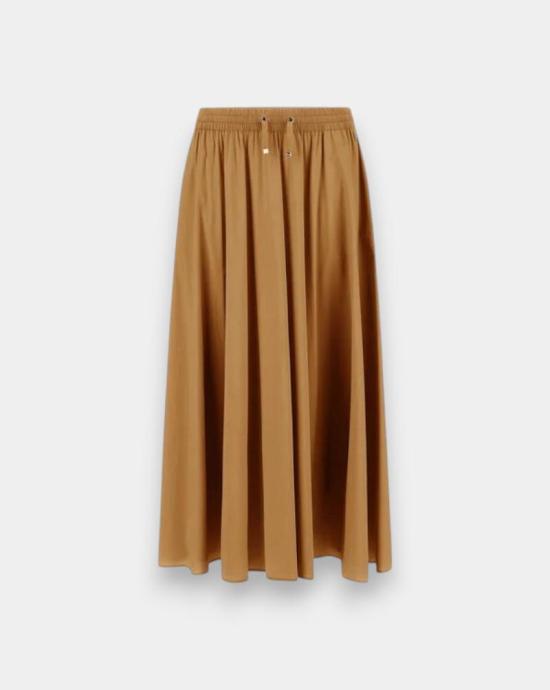 26SS 에르노 미디 스커트 GN000007D 12431SZ2157 Camel