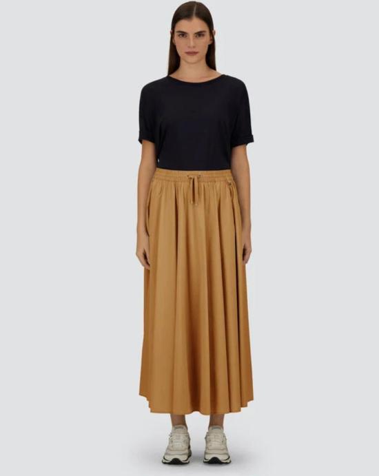 26SS 에르노 미디 스커트 GN000007D 12431SZ2157 Camel - HERNO