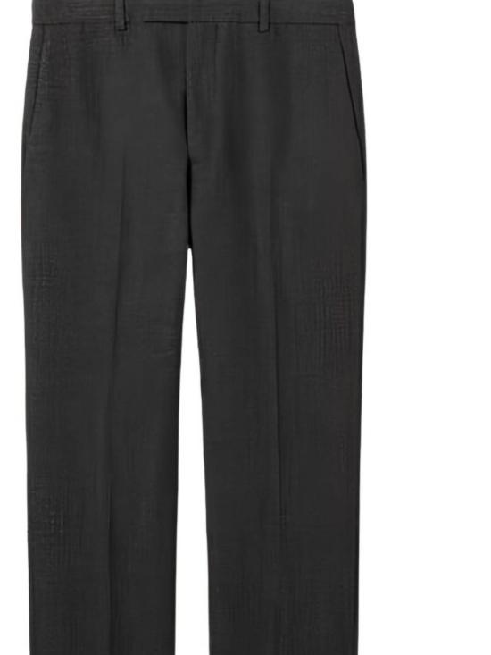 25FW 구찌 울 물리네 팬츠 850333 Z7AXC1016 Grey black - GUCCI