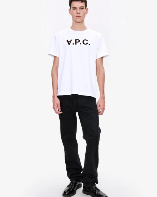 26SS 아페쎄 반팔 티셔츠 COHBMM26384 TAE White - A.P.C.