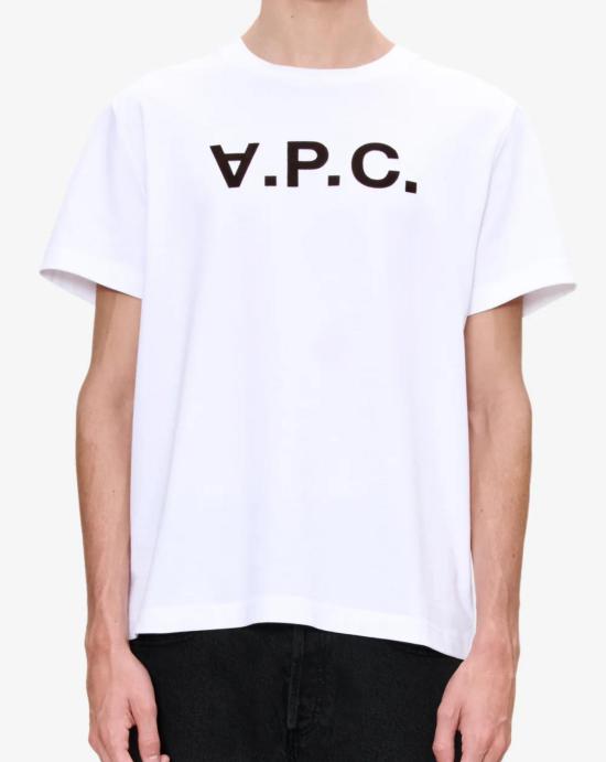 26SS 아페쎄 반팔 티셔츠 COHBMM26384 TAE White - A.P.C.