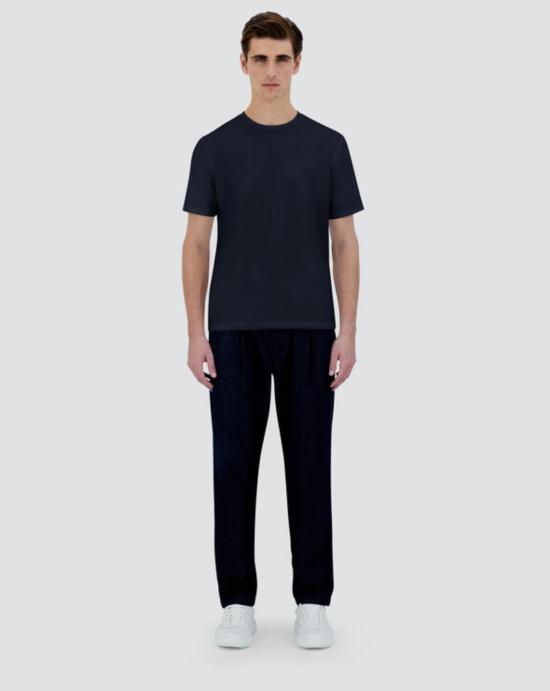 26SS 에르노 반팔 티셔츠 JG000174U 520039200 Blue - HERNO