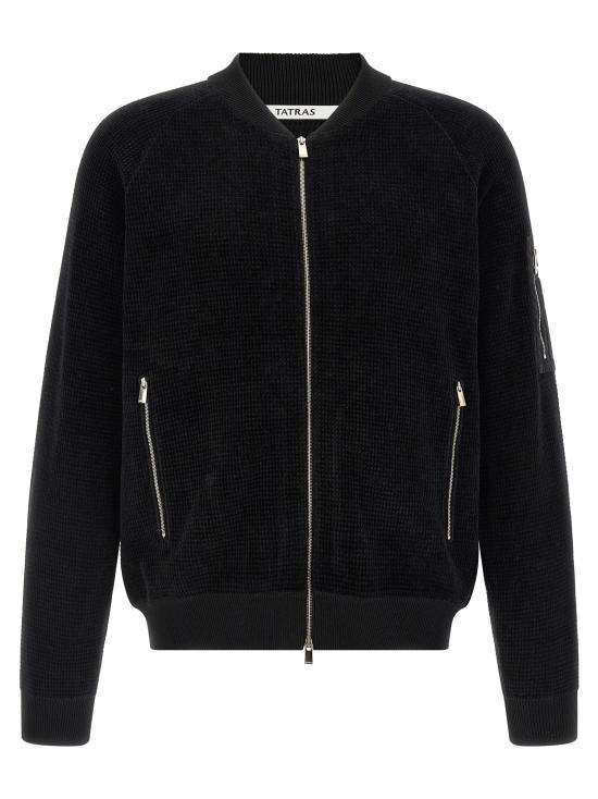 26SS 타트라스 봄버 자켓 MCKZ0344053588001 Black