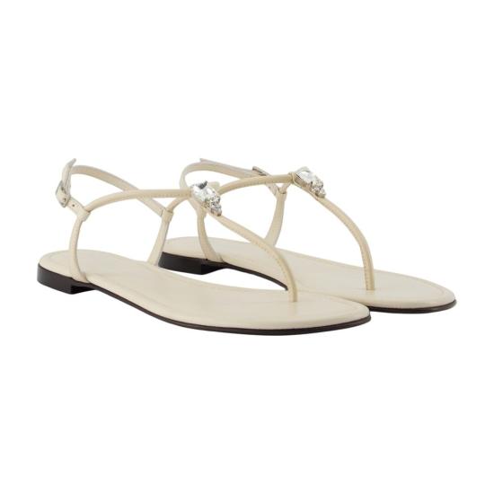 26SS 쥬세페자노티 플랫 슈즈 E600011 005 IVORY - GIUSEPPE ZANOTTI