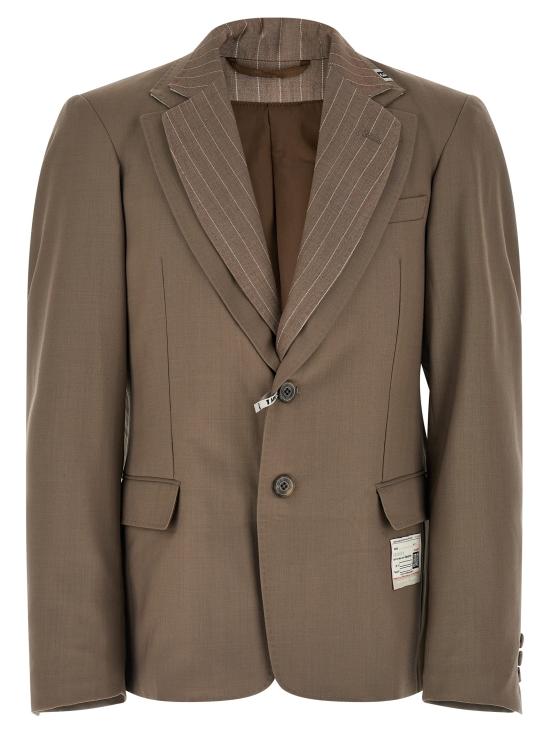 26SS 메종 미하라 야스히로 수트 자켓 A16JK031BEIGE Beige