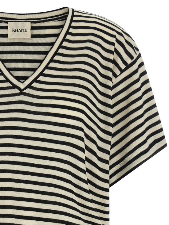 26SS 케이트 반팔 티셔츠 182691015298 White Black - KHAITE