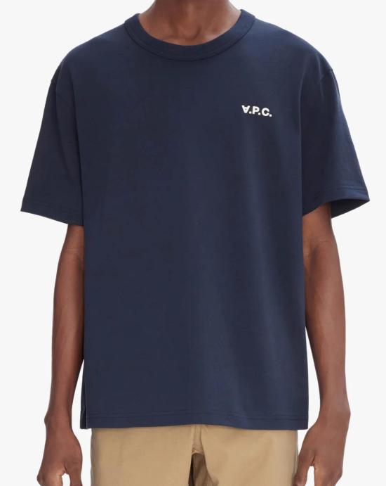 26SS 아페쎄 반팔 티셔츠 COHBQH26391 TIQ Blue - A.P.C.