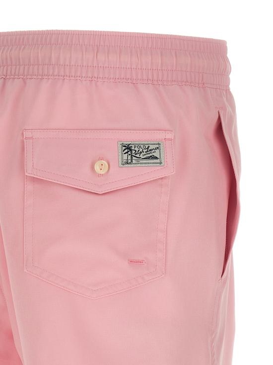 26SS 폴로 랄프로렌 포니 자수 스윔 쇼츠 710957782511 Pink - POLO RALPH LAUREN