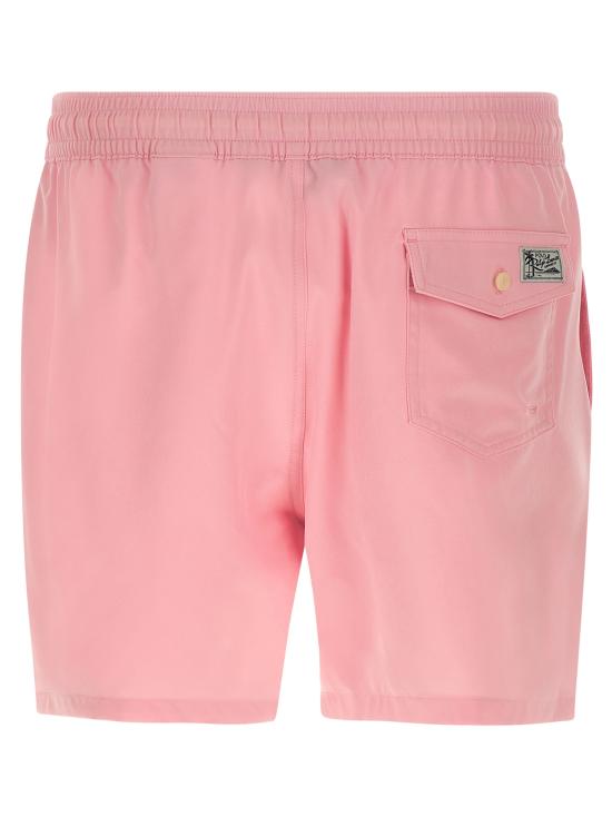 26SS 폴로 랄프로렌 포니 자수 스윔 쇼츠 710957782511 Pink - POLO RALPH LAUREN