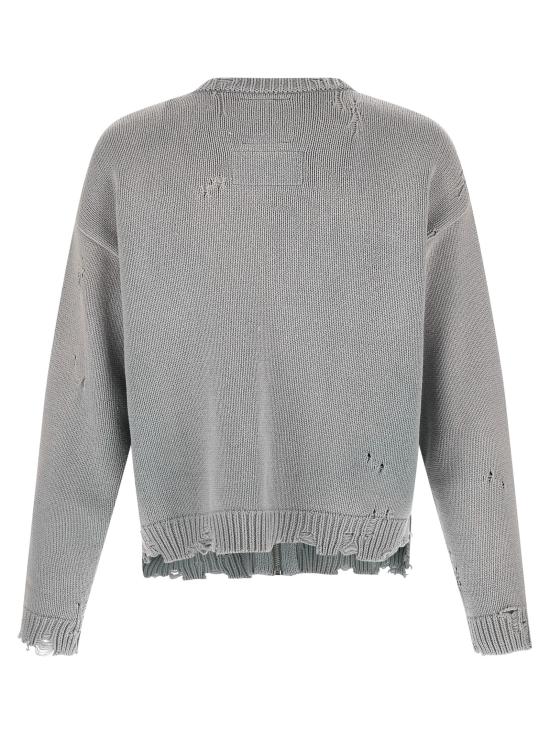 26SS 메종 미하라 야스히로 가디건 A16CD501BLUE Gray - MAISON MIHARA YASUHIRO