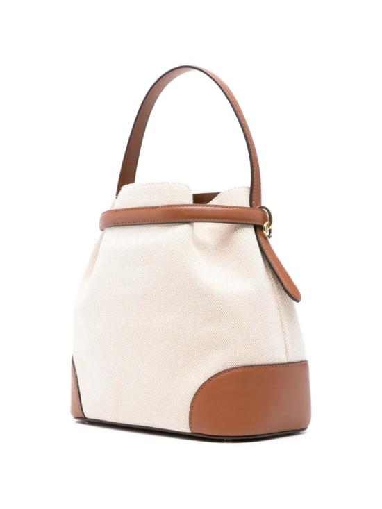 26SS 랄프 로렌 크로스백 431P04294005 NATURAL BUFF CANVAS LAUREN TAN - RALPH LAUREN