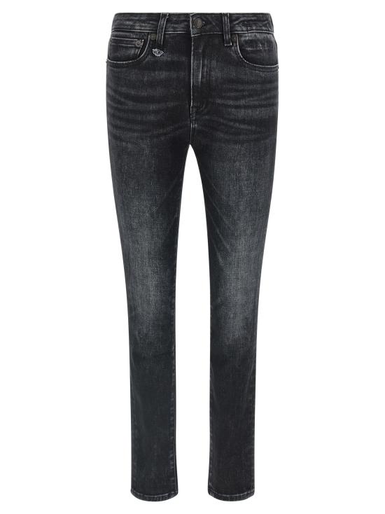 26SS 알13 데님 팬츠 R13W0005816AMORRISONBLACK Black