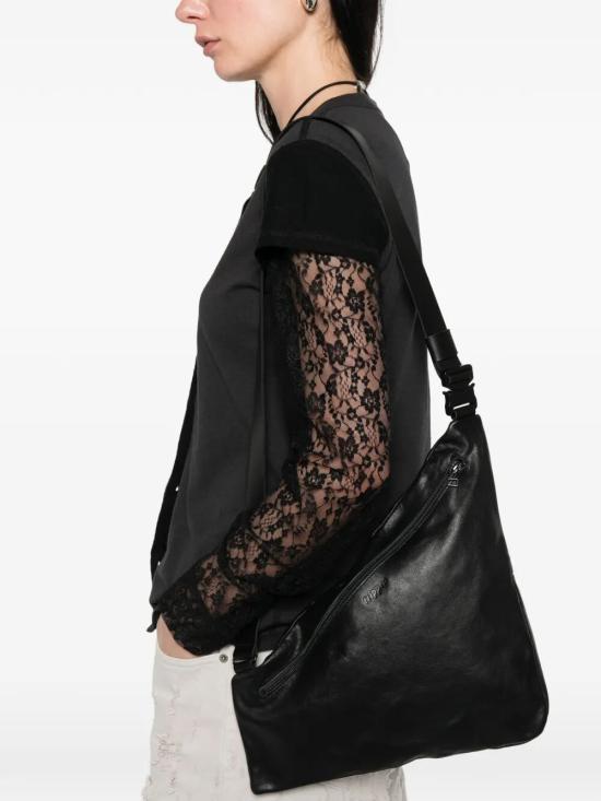 26SS 트리픈 크로스백 BOOK B SAT WAX BLACK - TRIPPEN