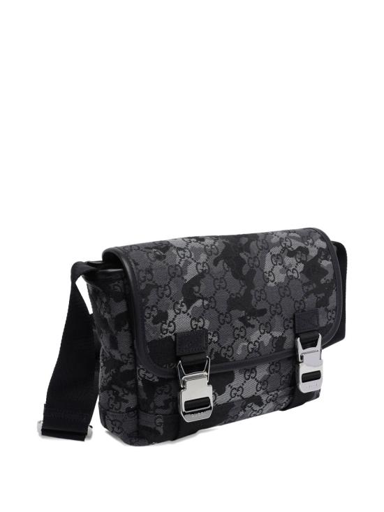 26SS 구찌 GG 캔버스 스몰 크로스바디백 854745 FAFGL8444 BLK MUL BLK - GUCCI