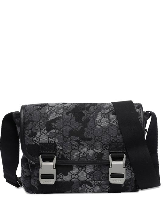 26SS 구찌 GG 캔버스 스몰 크로스바디백 854745 FAFGL8444 BLK MUL BLK