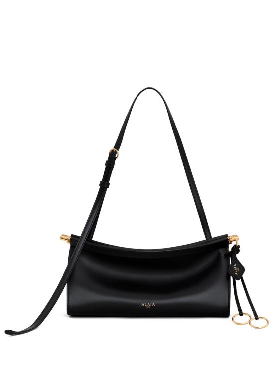 26SS 알라이아 르 클릭 이스트 웨스트 레더 스몰백 AA1S01426CA332 999 NOIR