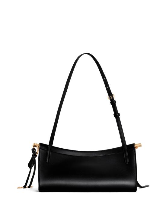 26SS 알라이아 르 클릭 이스트 웨스트 레더 스몰백 AA1S01426CA332 999 NOIR - ALAIA