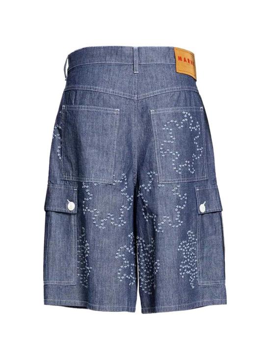 26SS 마르니 숏팬츠 PUJU0125S4USCY72 PCB74 ORION BLUE - MARNI