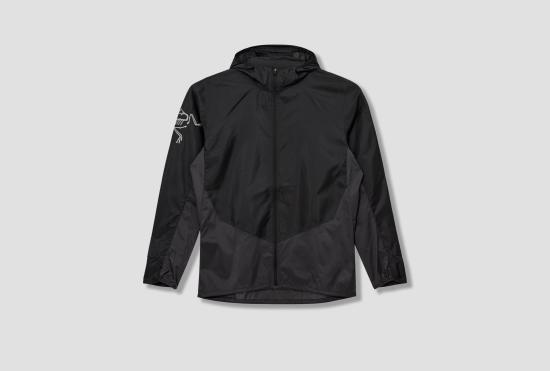26SS 아크테릭스 자켓 노르반 윈드쉘 후디 남성용 X000010354 블랙