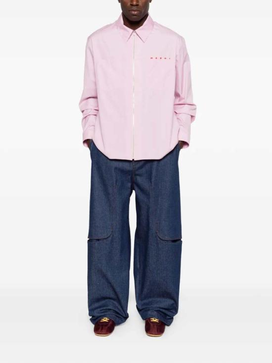 26SS 마르니 긴팔 셔츠 CUMU0297P0USCT88 LRC20 QUARTZ - MARNI