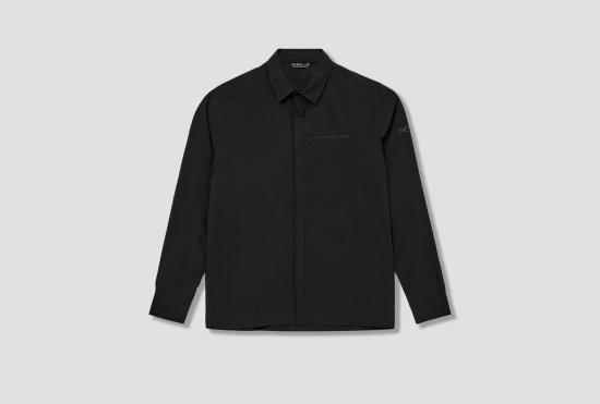 26SS 아크테릭스 긴팔 셔츠 스카이라인 긴팔  남성용 X000010620 블랙