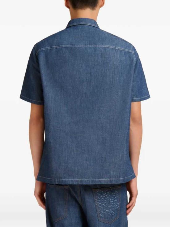 26SS 마르니 긴팔 셔츠 CUJU0032S4USCY72 PCB74 ORION BLUE - MARNI