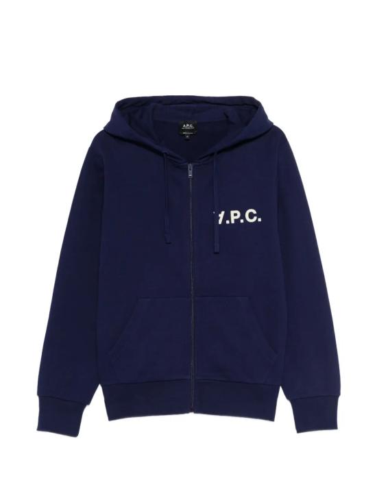 26SS 아페쎄 후드 티셔츠 COHMC H37019 IPA INDIGO ECRU