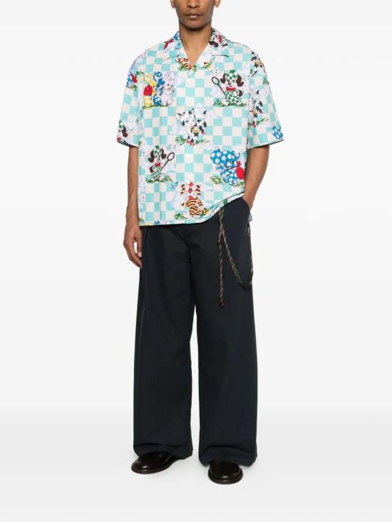 26SS 겐조 긴팔 셔츠 FG55CH1359T2 60 AQUA - KENZO