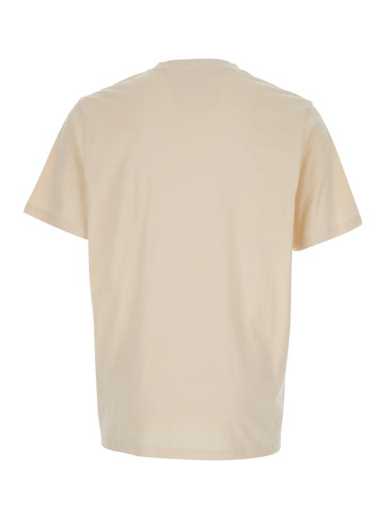 26SS 씨피 컴퍼니 30/1 저지 숏슬리브 로고 티셔츠 20CMTS085A005100W114 Beige - C.P. COMPANY