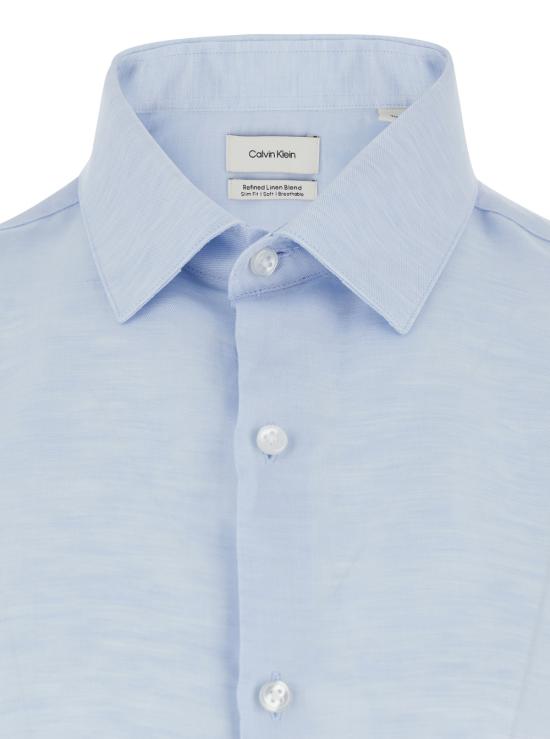 26SS 캘빈클라인 긴팔 셔츠 LV019EU1217KU Light blue - CALVIN KLEIN