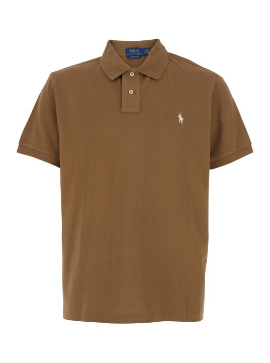 26SS 폴로 랄프로렌 폴로 티셔츠 710680784521 Brown