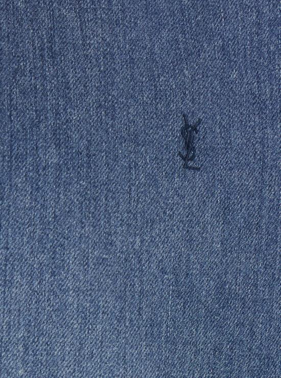 26SS 생로랑 데님 셔츠 862246Y29YA4428 Blu - SAINT LAURENT