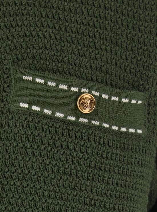 26SS 베르사체 폴로 티셔츠 10235541A174071GM10 Green - VERSACE