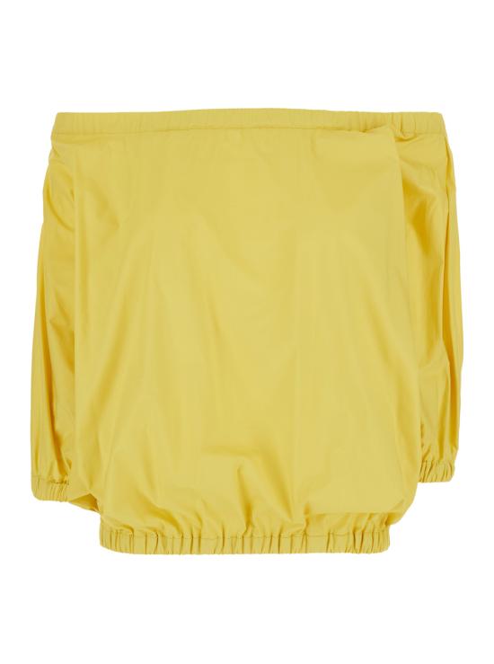 26SS 플레인 반팔 티셔츠 491040800124 Yellow