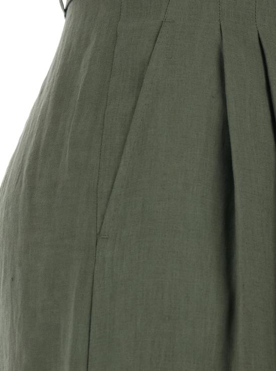 26SS 막스마라 스튜디오 스트레이트 팬츠 2616131092600037 Green - MAX MARA STUDIO