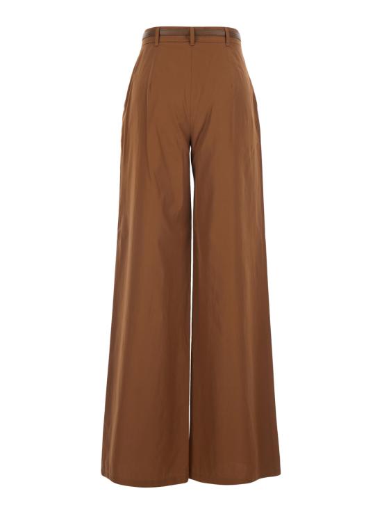 26SS 막스마라 스튜디오 스트레이트 팬츠 2616131052600070 Brown - MAX MARA STUDIO