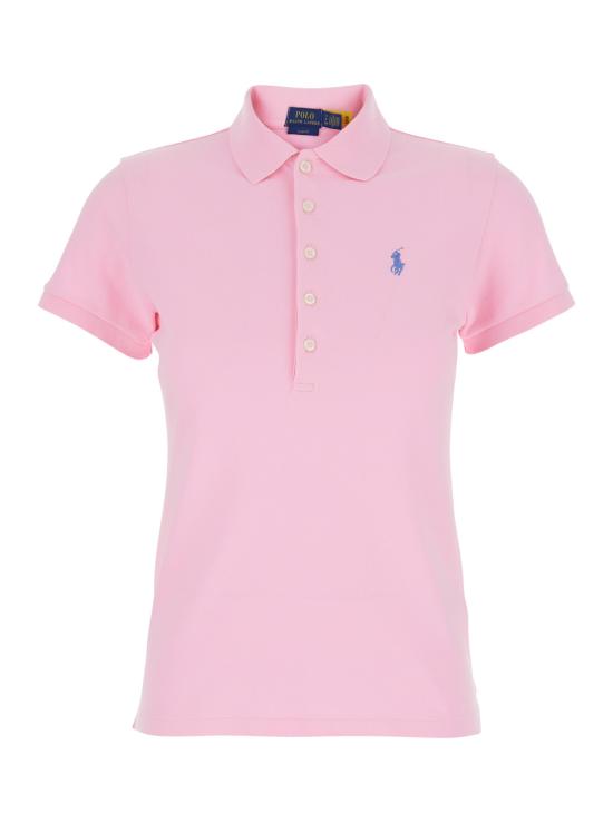 26SS 폴로 랄프로렌 폴로 티셔츠 211870245013 Pink