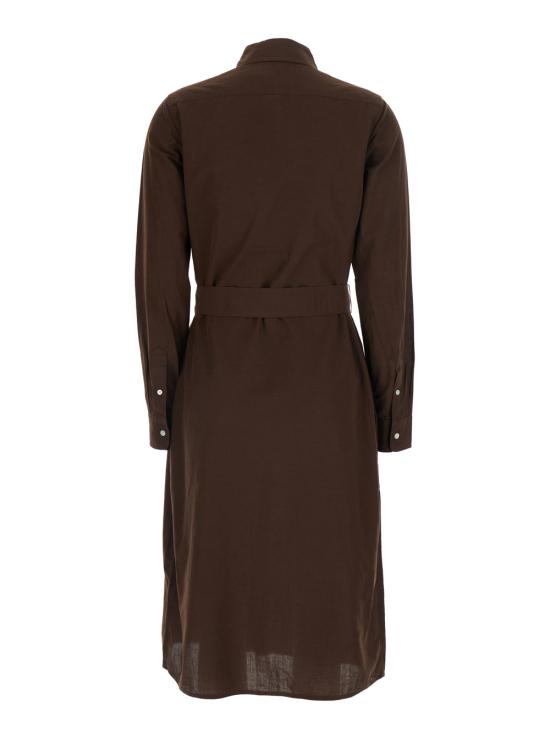 26SS 폴로 랄프로렌 미디 원피스 211A96346003 Brown - POLO RALPH LAUREN