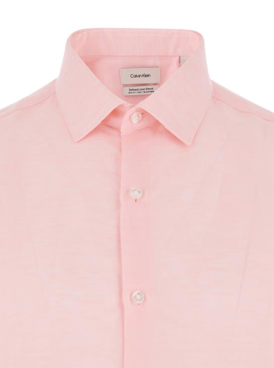 26SS 캘빈클라인 긴팔 셔츠 LV019EU1217LC Pink - CALVIN KLEIN