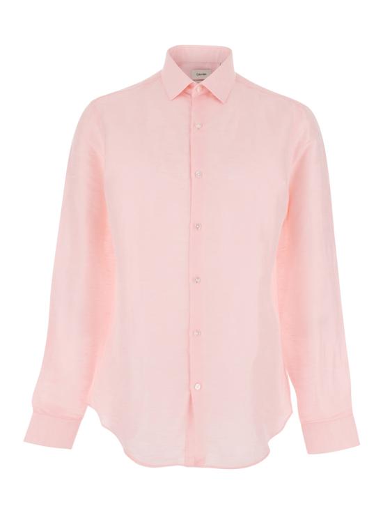 26SS 캘빈클라인 긴팔 셔츠 LV019EU1217LC Pink