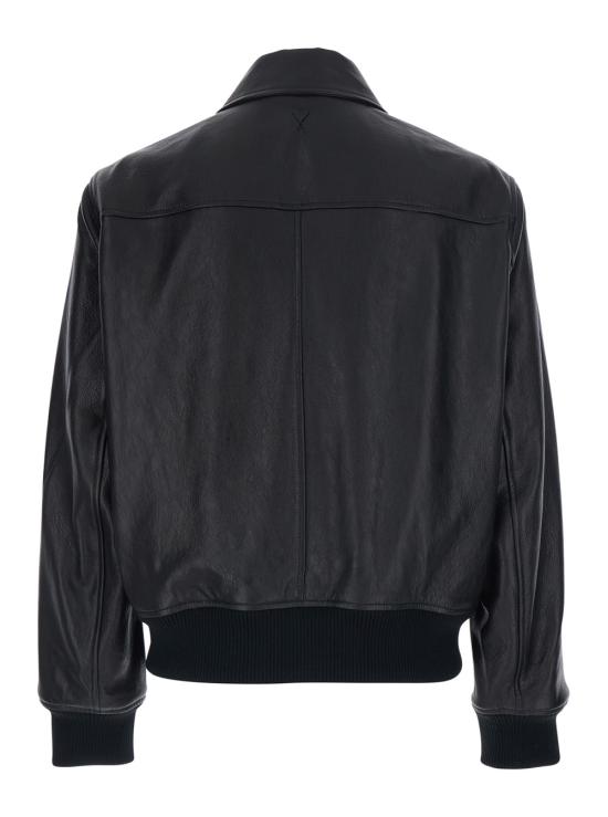 26SS 아미 봄버 자켓 HJK850LH0044001 Black - AMI