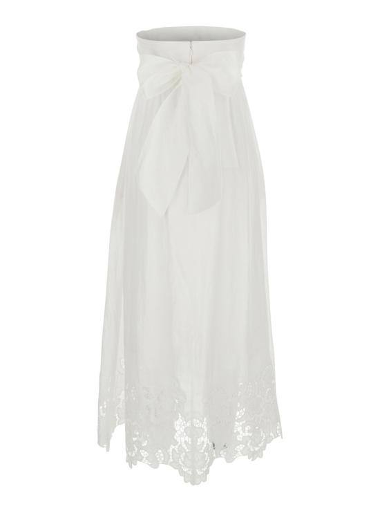 26SS 막스마라 스튜디오 롱 원피스 2616221012600002 White - MAX MARA STUDIO