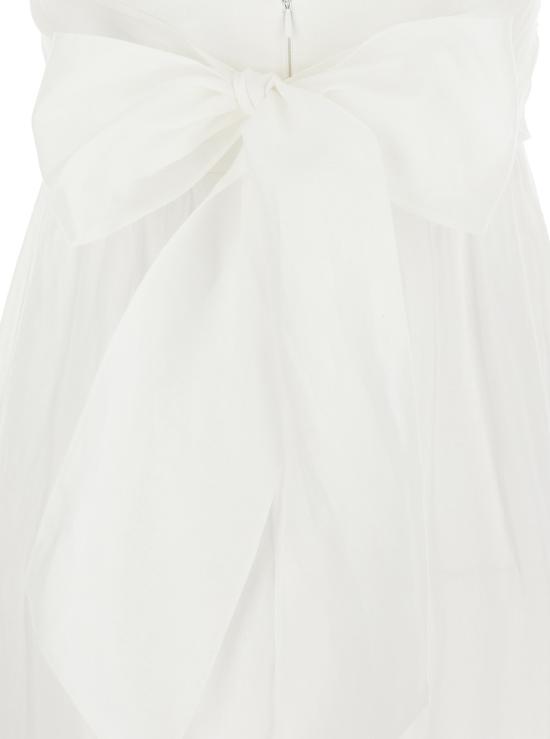 26SS 막스마라 스튜디오 롱 원피스 2616221012600002 White - MAX MARA STUDIO