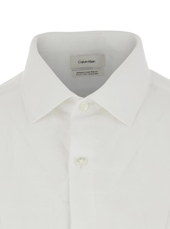 26SS 캘빈클라인 긴팔 셔츠 LV019EU1217K2 White - CALVIN KLEIN