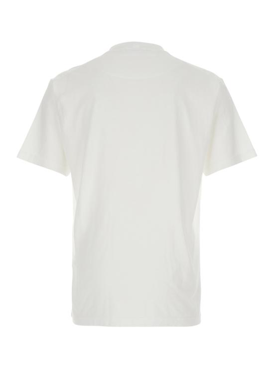 26SS 스톤 아일랜드 오가닉 코튼 저지 피사토 이펙트 티셔츠 L1S152100026S0057V0001 White - STONE ISLAND