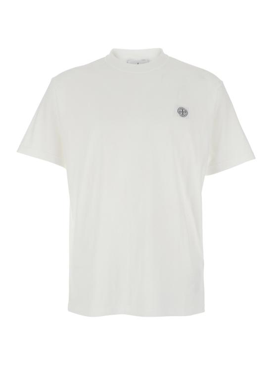 26SS 스톤 아일랜드 반팔 티셔츠 L1S152100026S0057V0001 White