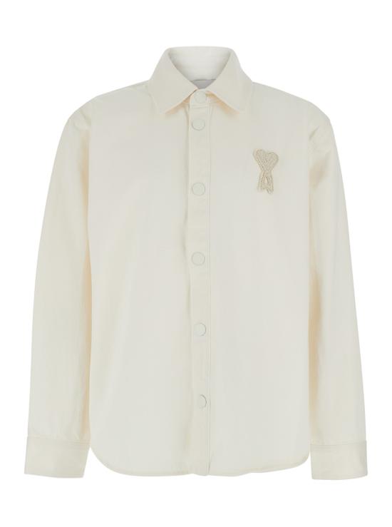 26SS 아미 긴팔 셔츠 UJK897DE0126136 White