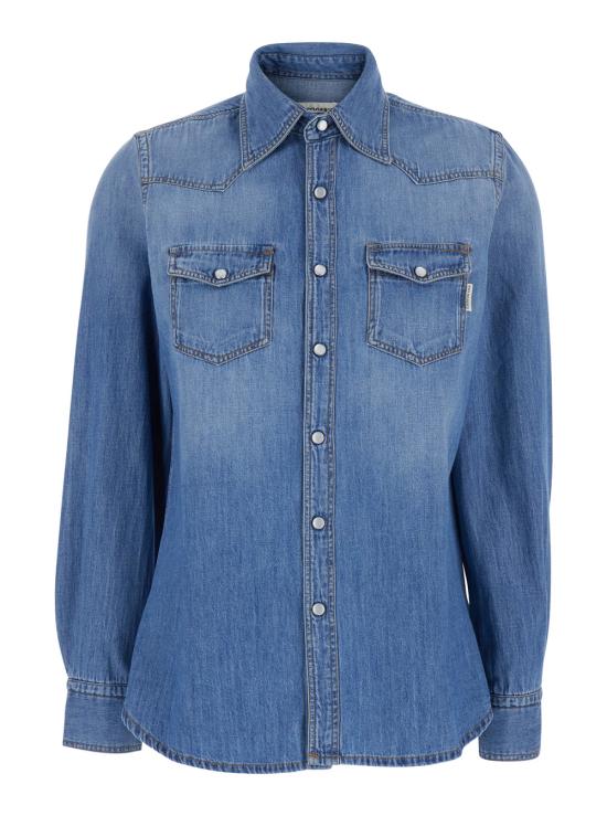 26SS 로이로져스 데님 셔츠 RND90321CR89A099C0999 Light blue